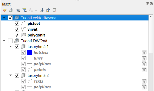 Gispo • CAD-aineistot ja QGIS CAD