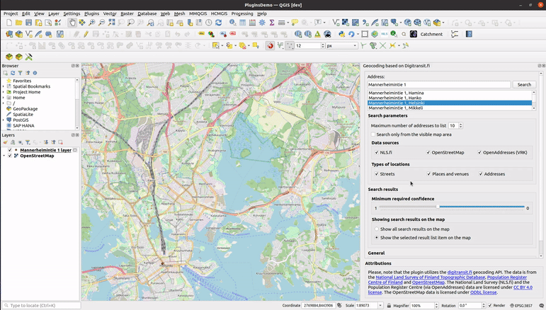 Gispo • Gispon QGIS-lisäosat hyötykäyttöön QGIS