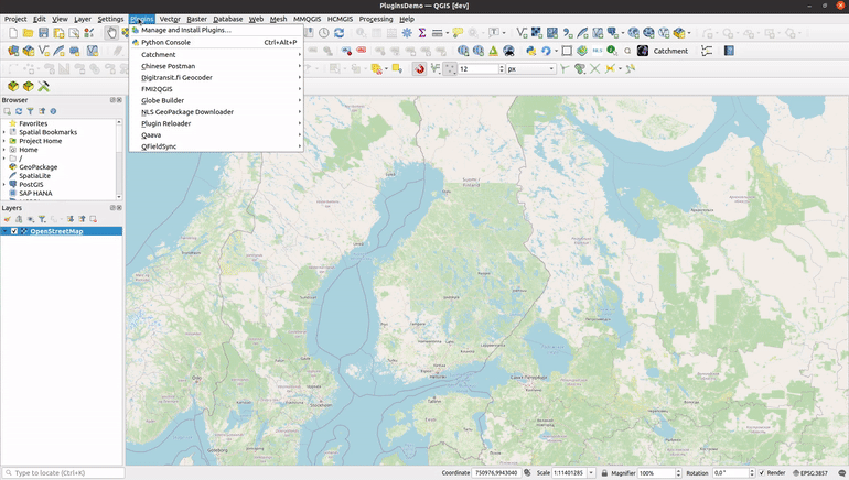 Gispo • Gispon QGIS-lisäosat hyötykäyttöön QGIS