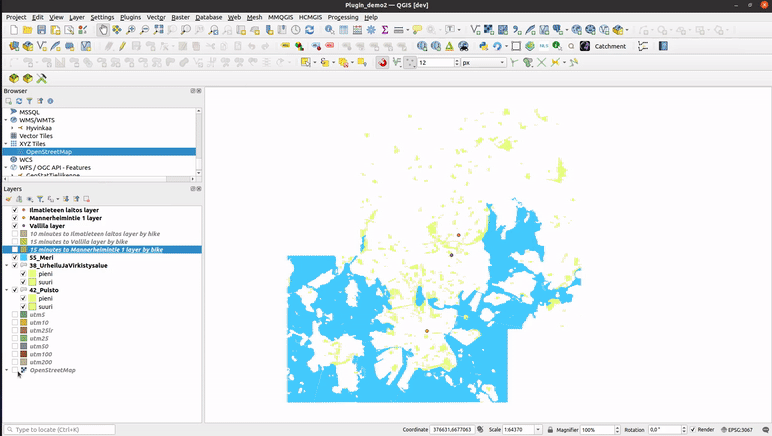 Gispo • Gispon QGIS-lisäosat hyötykäyttöön QGIS