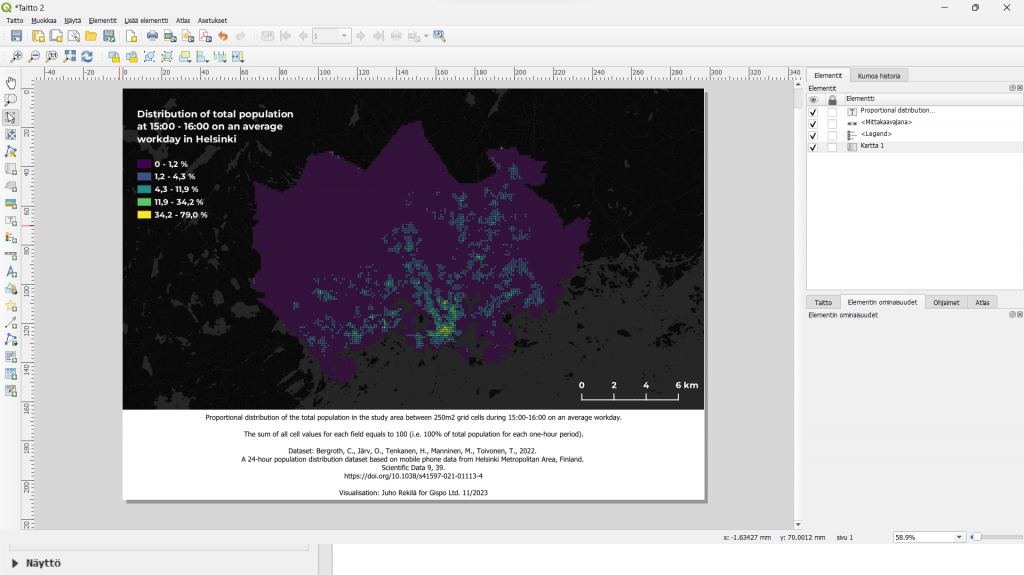 Gispo • QGISin taittotyökalun perusteet QGIS