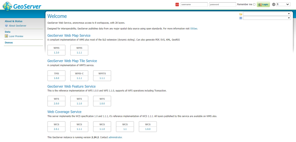 Gispo • GeoServerin ABC GeoServer