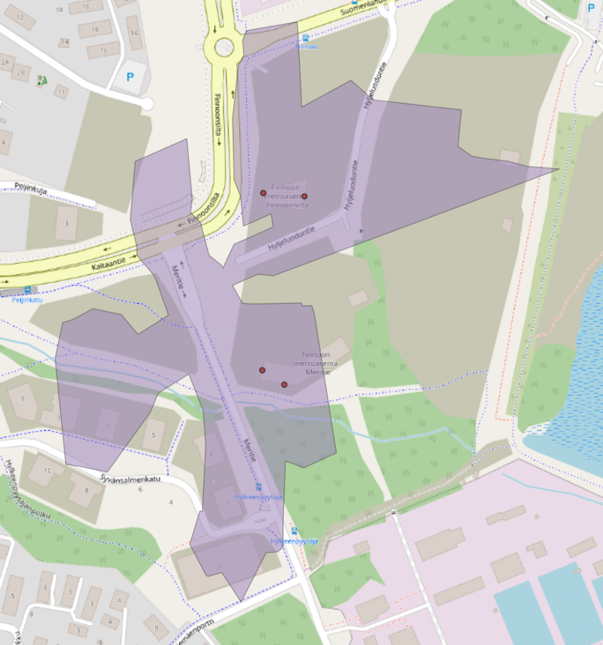 Gispo • How long does it really take to reach the nearest transit stop? transit stop