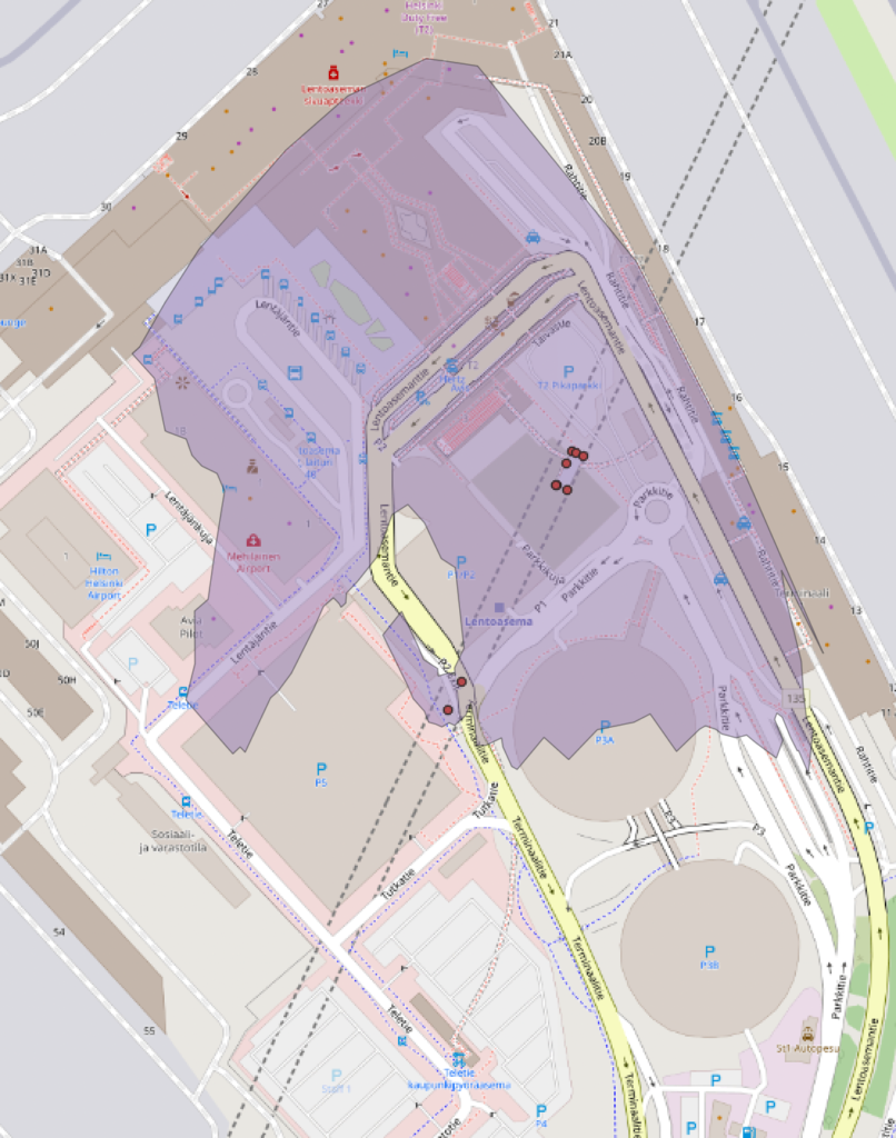 Gispo • How long does it really take to reach the nearest transit stop? transit stop