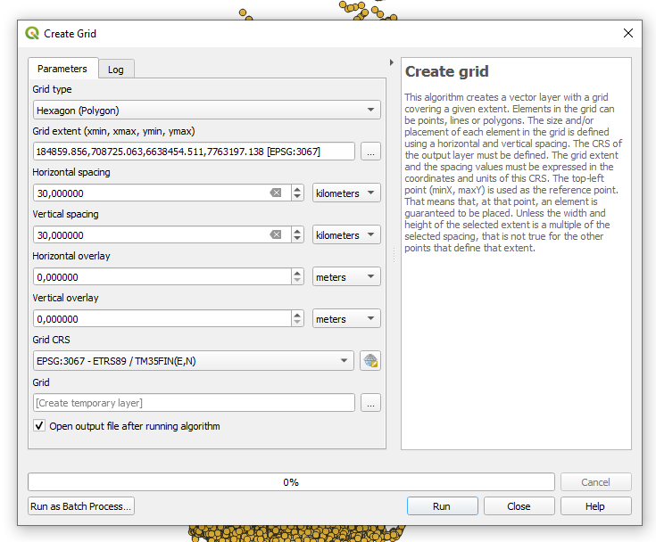 Gispo • Visualizing big spatial data: hexbins with QGIS & PostGIS hexbins