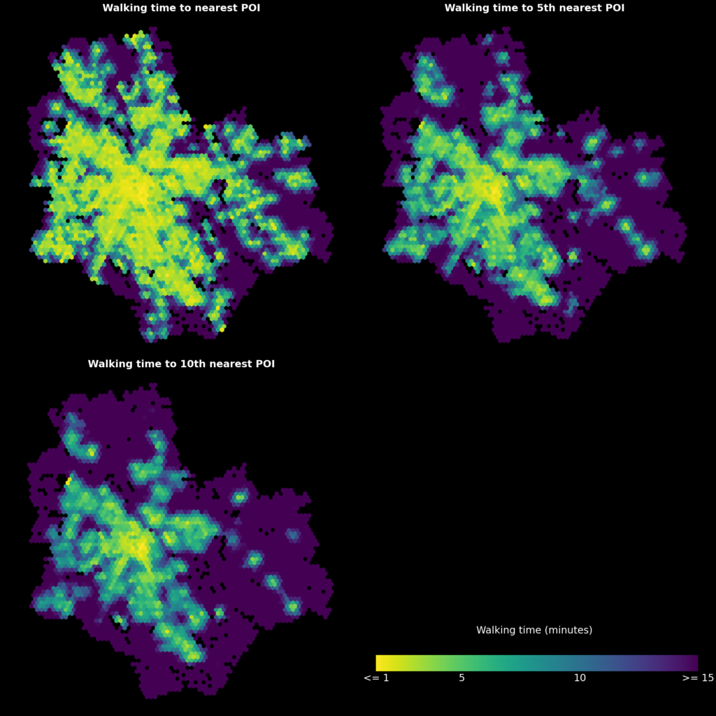 Gispo • Analysing urban walkability using OpenStreetMap and Python urban walkability