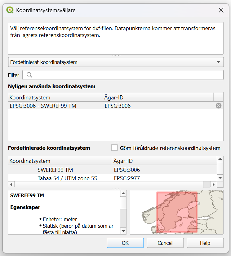 Gispo • Hur får man in CAD-data i QGIS? CAD-data i QGIS